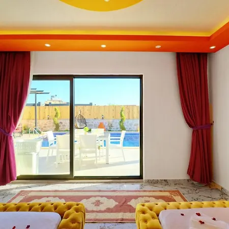 Villa Zeytun- Kalkan'da 2 Yatak Odalı Muhafazakar Fethiye